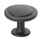 Gliderite Hardware 1-1/4 in. Oil Rubbed Bronze Round Ring Cabinet Knob, 5PK 80960-ORB-5 - alternate 1